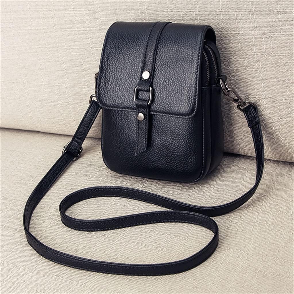 HBJWOV Messenger Mobile Phone Bag Women's Shoulder Small Leather