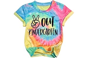 Kindergarten Graduation T-shirt for Peace Out 2024