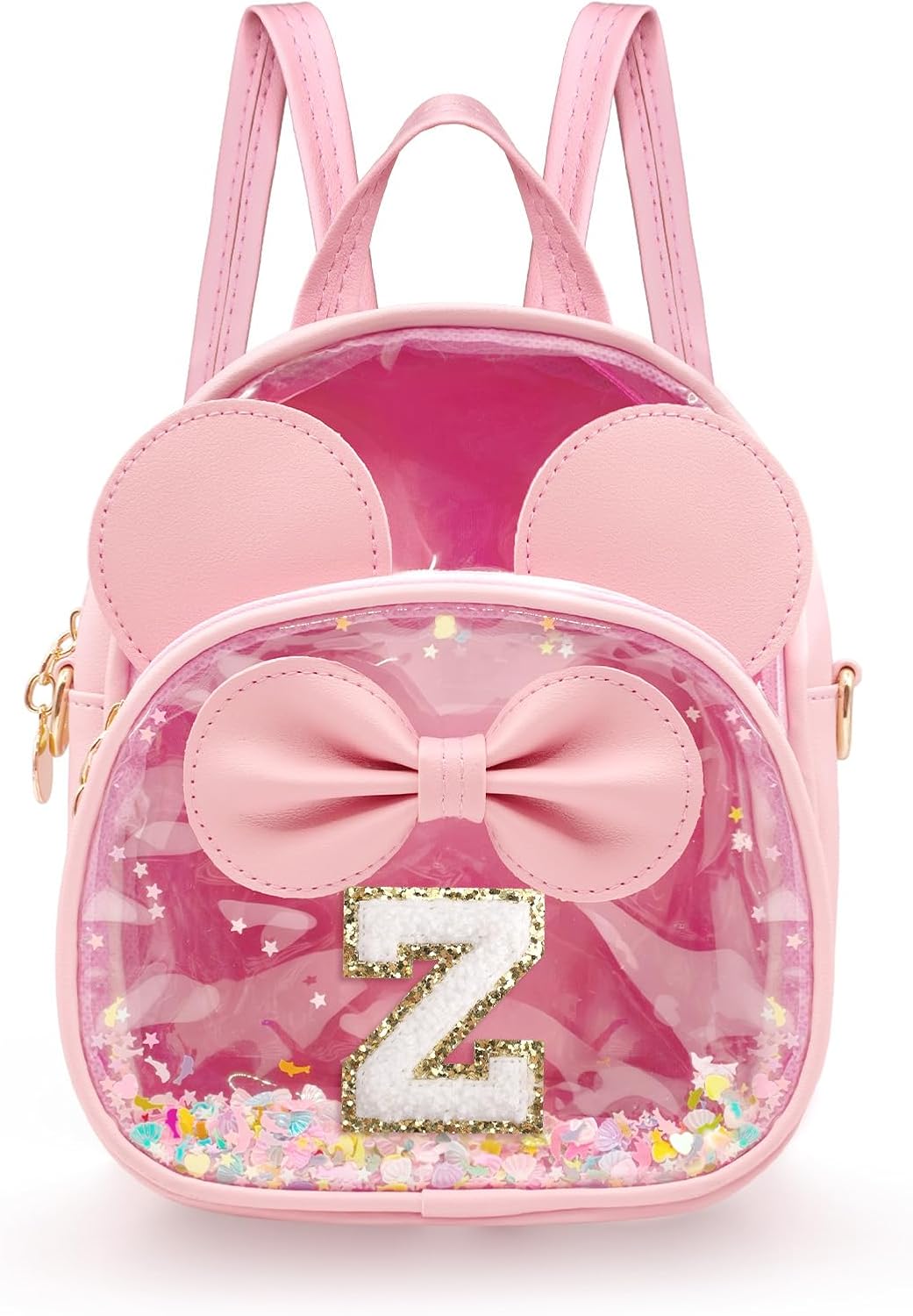 Personalized Toddler Mini Initial Backpack For Girls