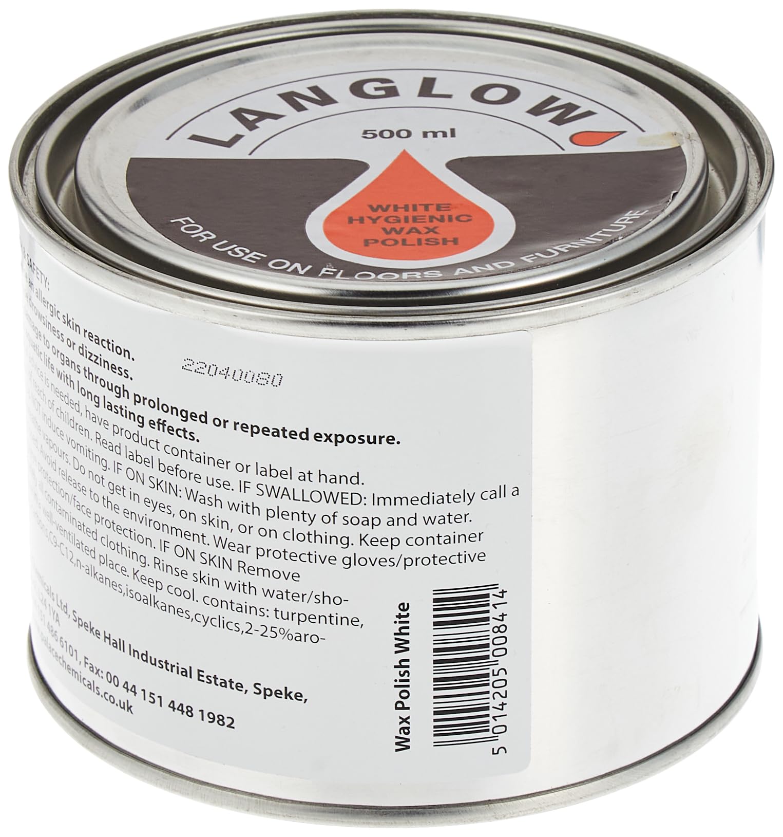 LanglowWax Polish 500 ml, White