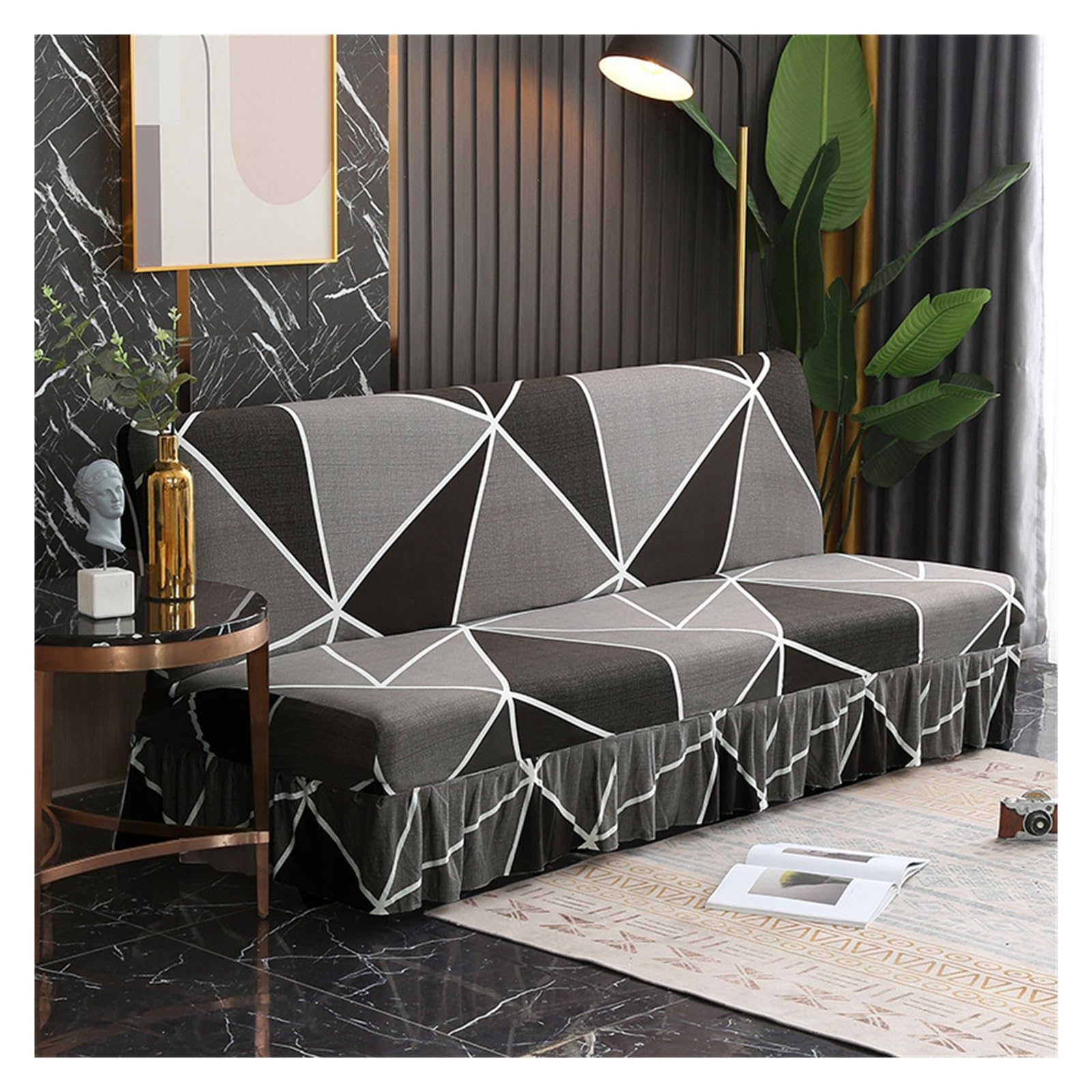 Housse de canapé sans bras : rénovez et protégez votre banquette pliable