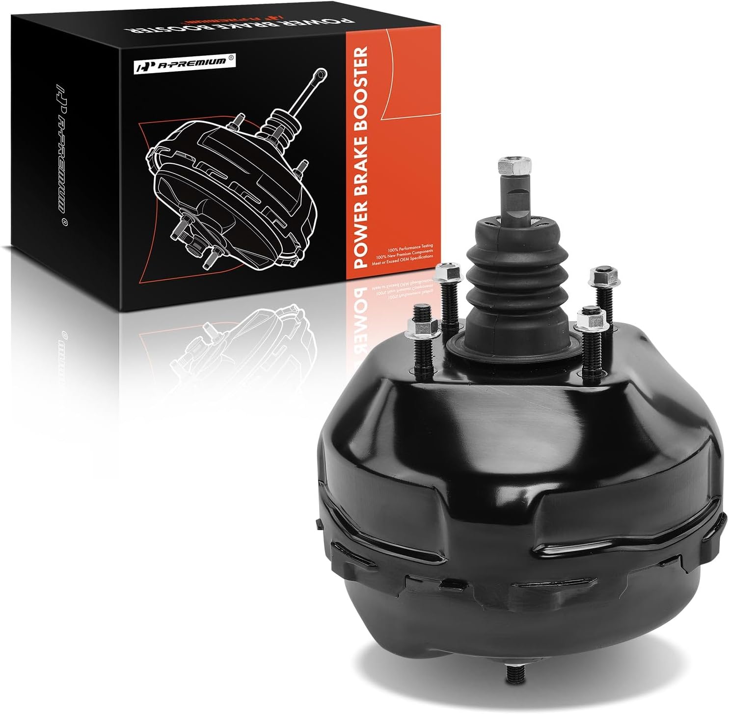 A-Premium Vacuum Power Brake Booster Compatible with Chevrolet Corvette 1977-1982, 5.0L 5.7L, Without Master Cylinder