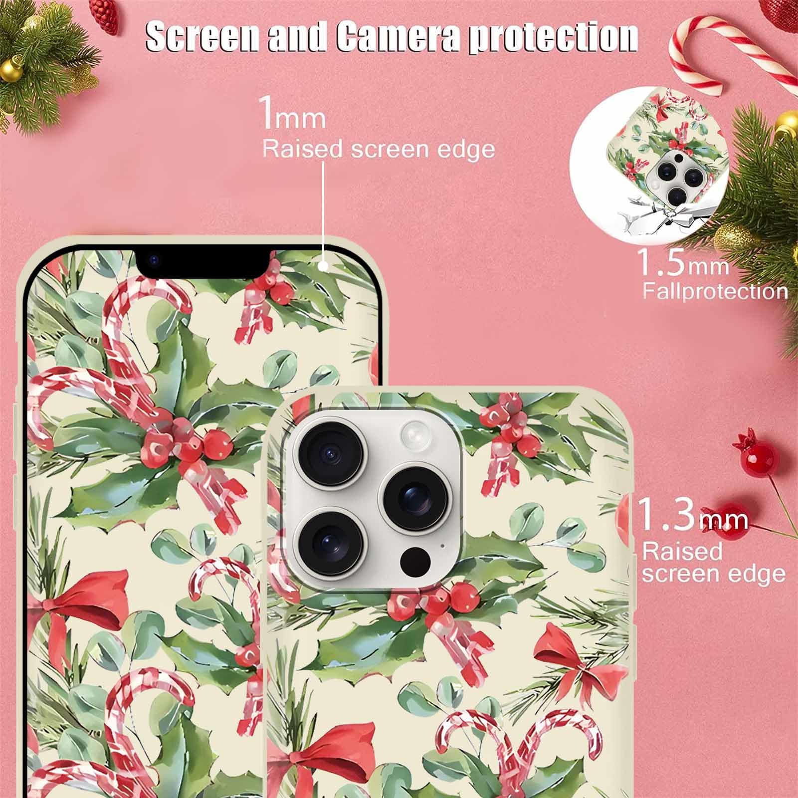 Xylota 2 Pièces Coque pour iPhone 12/iPhone 12 Pro 6,1, Transparente