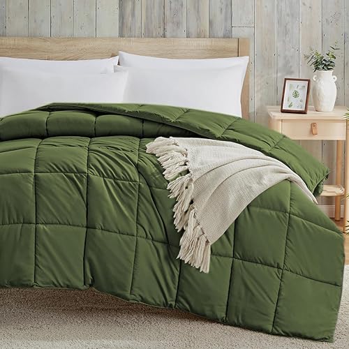 Vista 69 de Homelike Moment - Edredón tamaño king, inserto de edredón, plumón alternativo, ligero, acolchado, suave, para todas las estaciones, beige