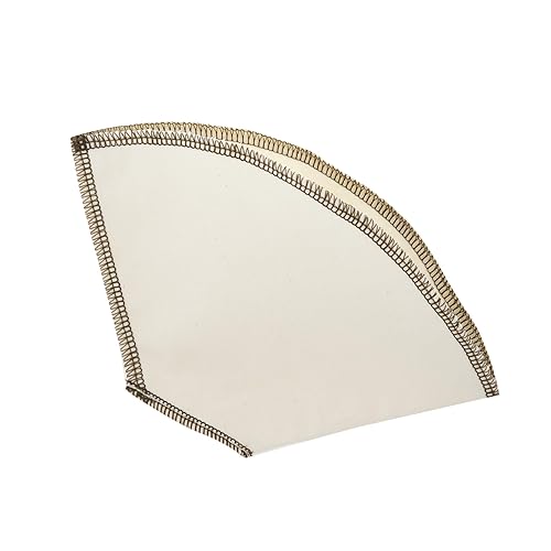 Miniatura 3 de Filtros de café reutilizables, filtro de cono #6 y vertido (2 filtros), filtros de café de algodón natural orgánico fabricados en los Estados