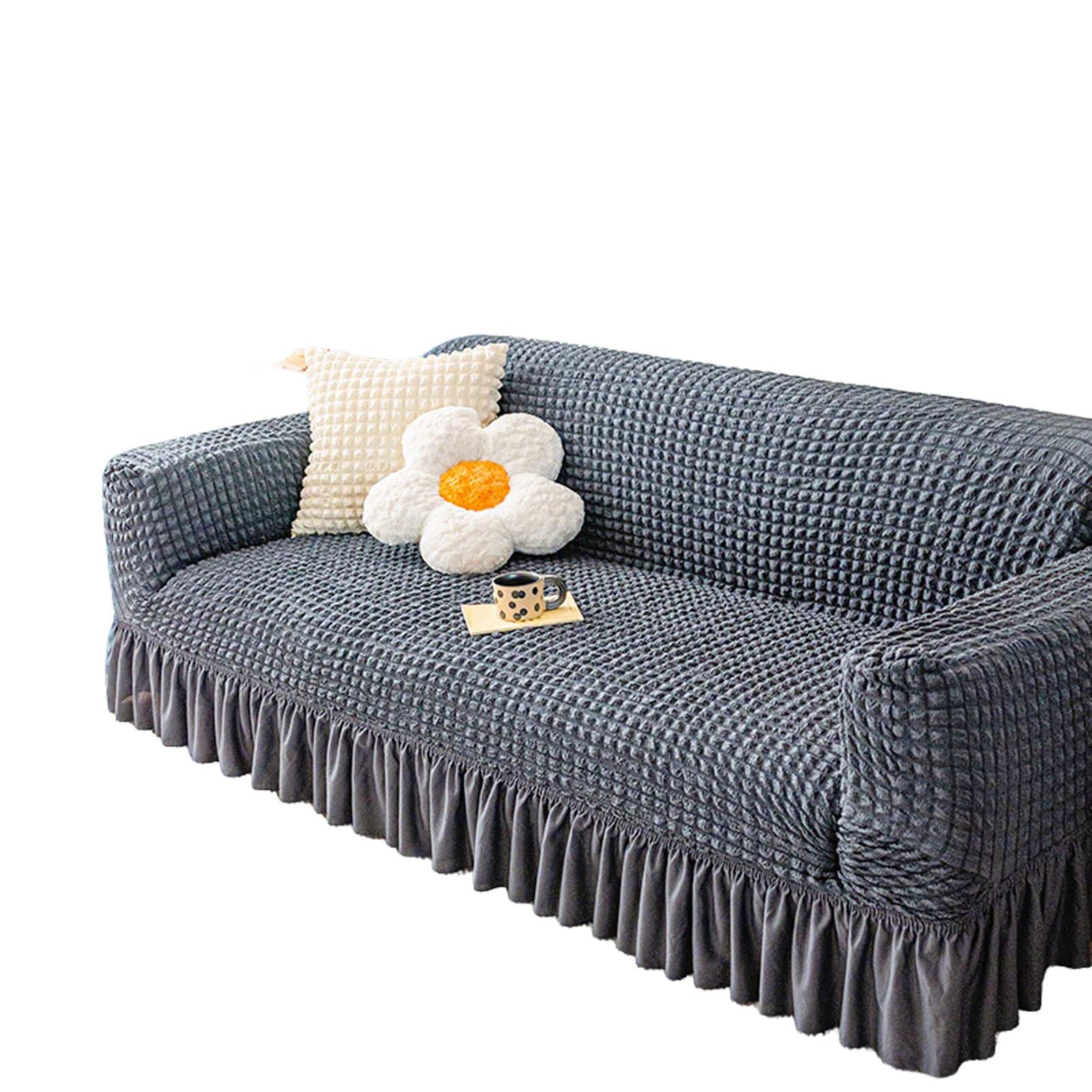 Housse de canapé extensible lavable en machine et flexible