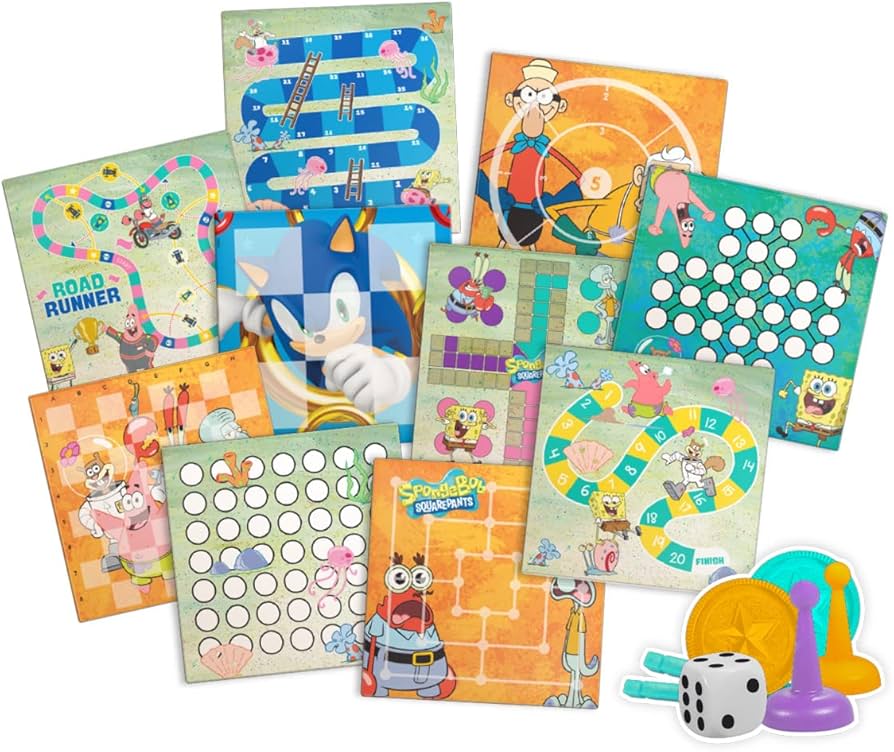 スポンジボブ キャラクターの家3つセット Amazon | スポンジボブ スクエアパンツ 100 クラシックボードゲーム