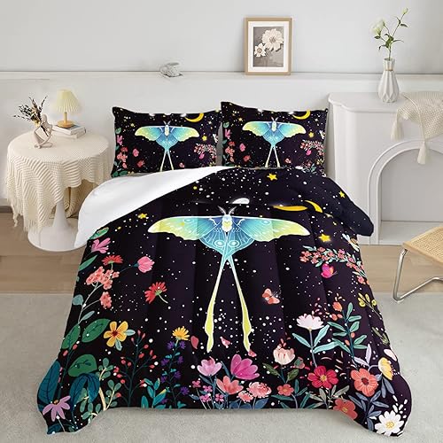 Vista 75 de CVHOUSE Juego de edredón de caballo rosa, tamaño individual, juego de ropa de cama de caballo rosa, juego de edredón suave y transpirable para niños