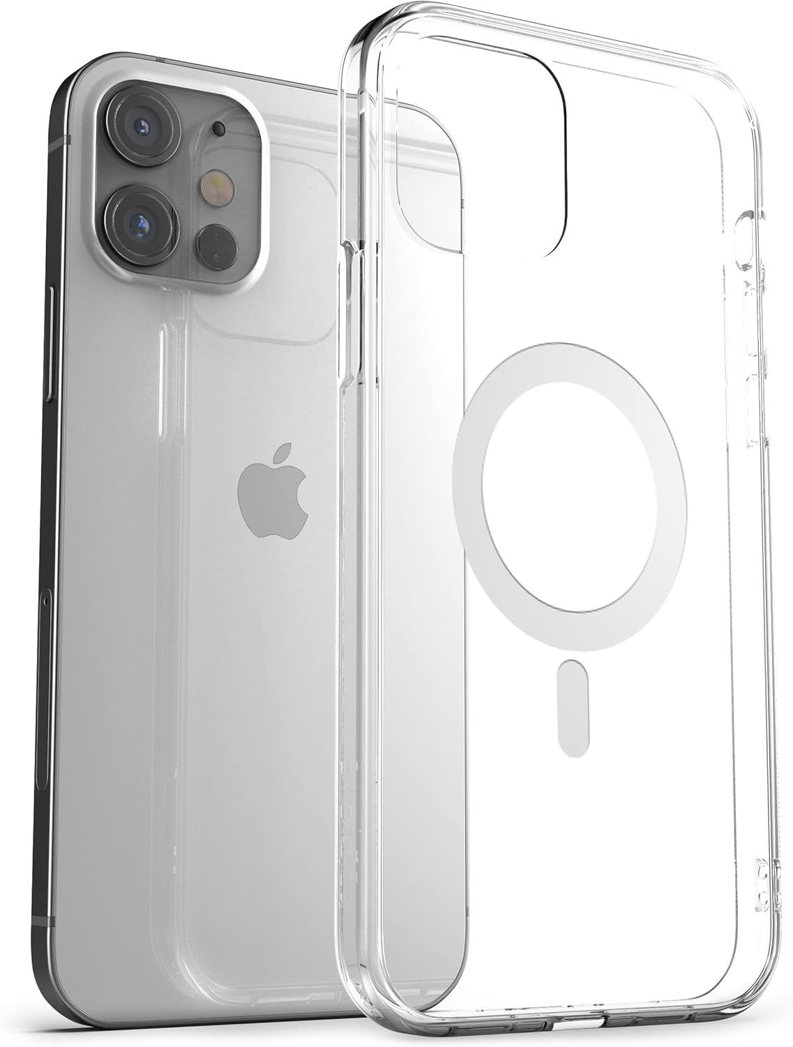 Encased Showcase Series for iPhone 12 Belt Clip Case - MagSafe Compatible Clear Cover with Holster - Image 2