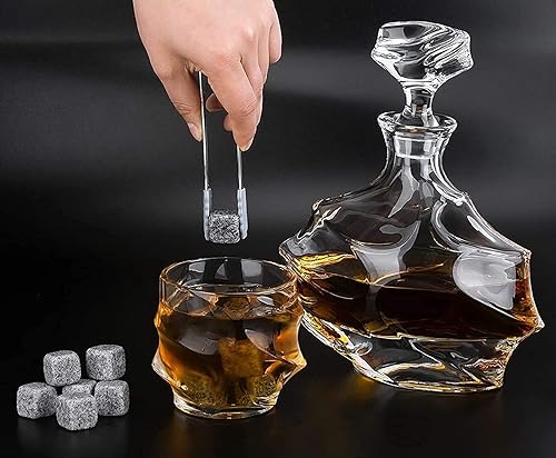 Miniatura 13 de Juego de vasos de decantador de whisky, sin plomo, vasos de degustación de whisky, botella de vino para beber whisky irlandés, vaso de tequila