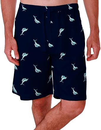 Cotton Knit Printed Sleep Short 