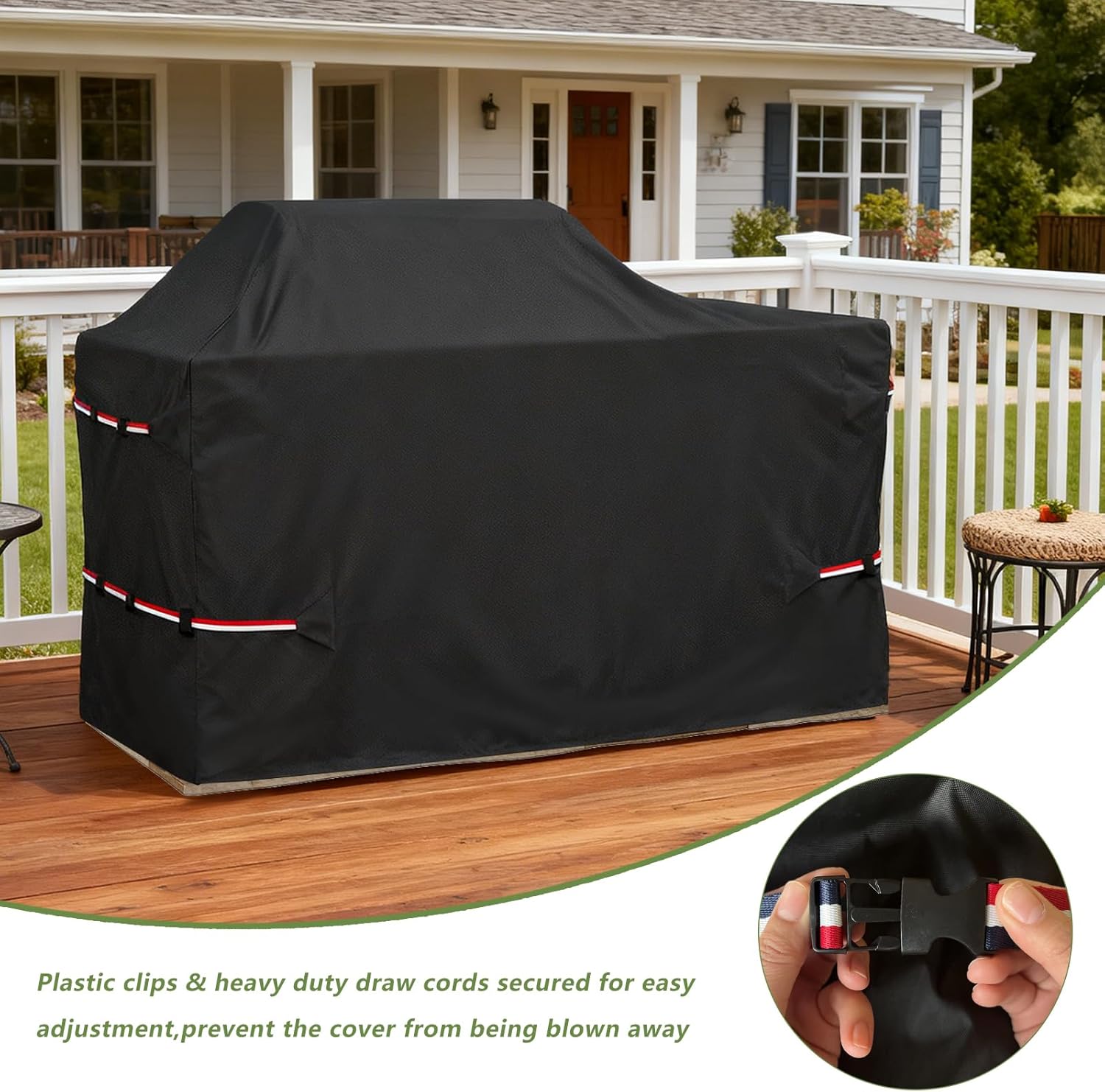 86 Inch Island Grill Cover - 600D Heavy Duty Waterproof All Weather Protection Extra Large Grill Covers,Island with Left/Right Grill Head,Grill Cover for Outdoor Grill,BBQ Cover