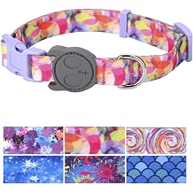 PetANTastic Best Adjustable Medium Dog Collar Durable Soft & Heavy Duty with Sparkling Galaxy Design, Outdoor & Indoor use Comfort Dog Collar for Girls, Boys, Puppy, Adults