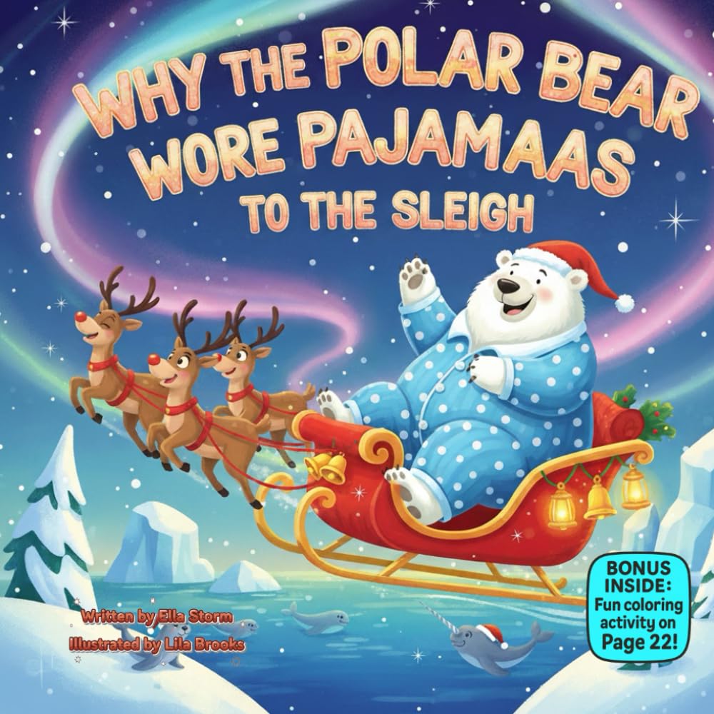 Why the Polar Bear Wore Pajamaas to the Sleigh: A Silly Rhyming Christmas Story About Being Yourself