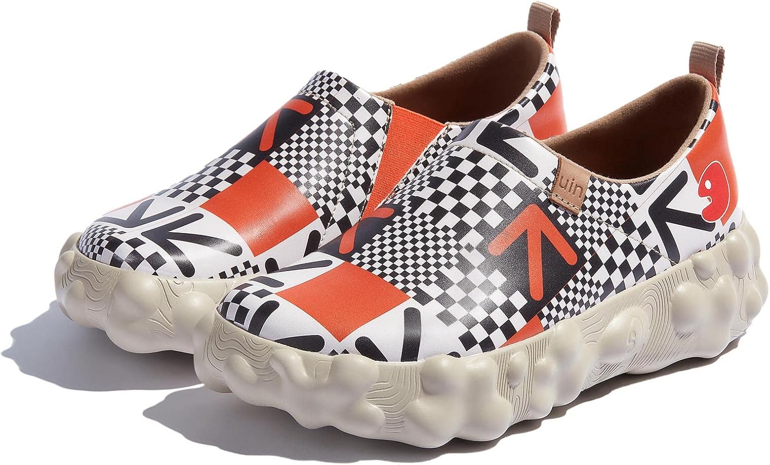 UIN Women's Art Travel Walking Shoes Slip On Casual Lightweight Wide Toe Fashion Sneaker Toledo Ⅸ - Image 3