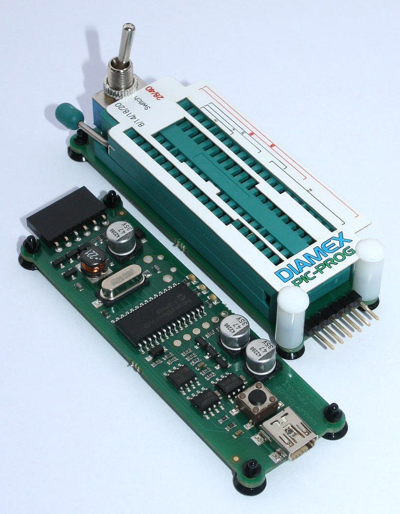 Diamex Pic-Prog Plus ICSP Programmer with Turning Lever