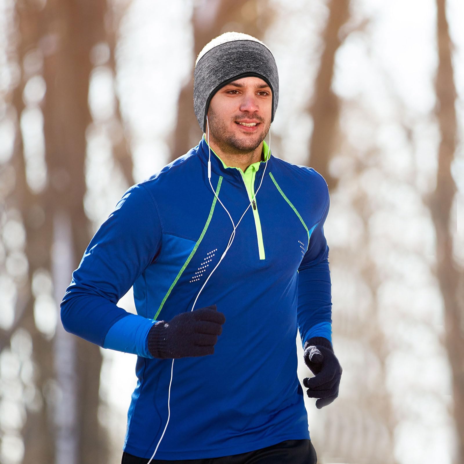 Bandeau De Sports D'hiver Pour Femmes Et Hommes Cache-Oreilles Bandeaux