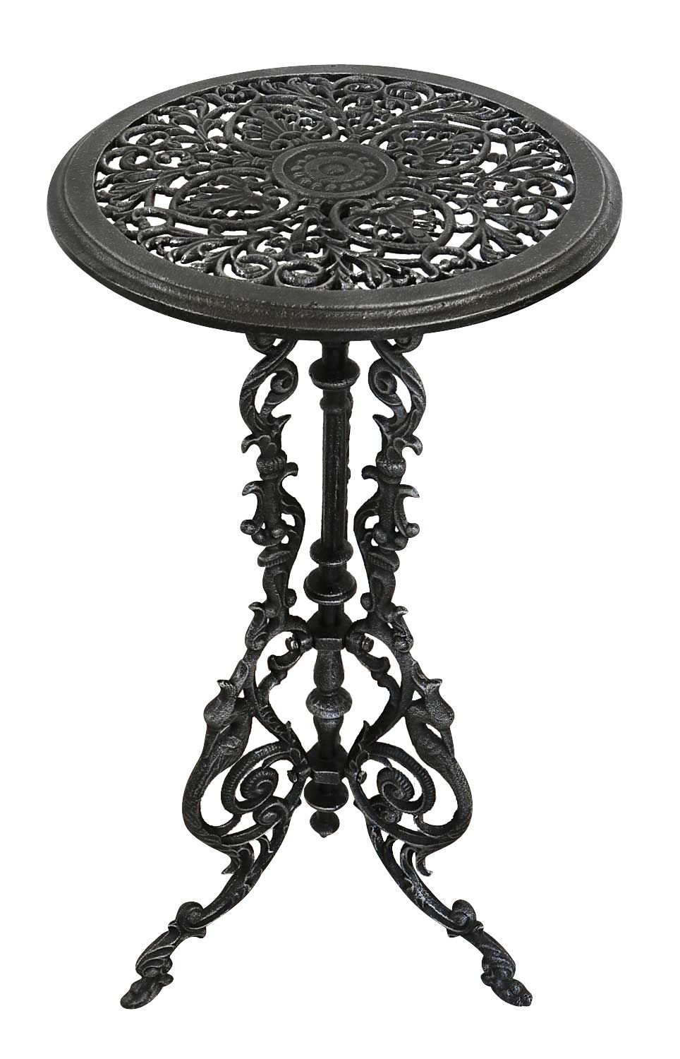 aubaho Tavolo da Giardino Ferro 72cm Stile Antico