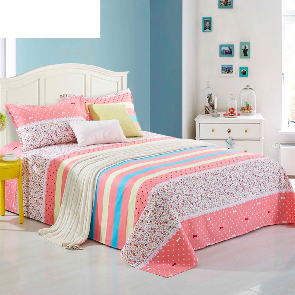 Feuilles de coton résistantes pour grand lit twin enfants twill