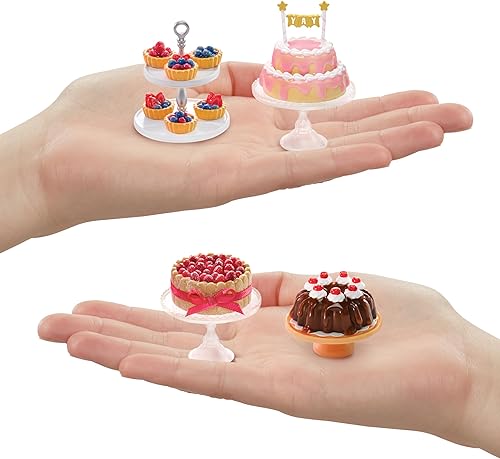 Miniatura 3 de MGA's Miniverse Make It Mini Food Diner Series 2 Paquete de pastelería (paquete de 4) Mini coleccionables, embalaje ciego, bricolaje, juego de