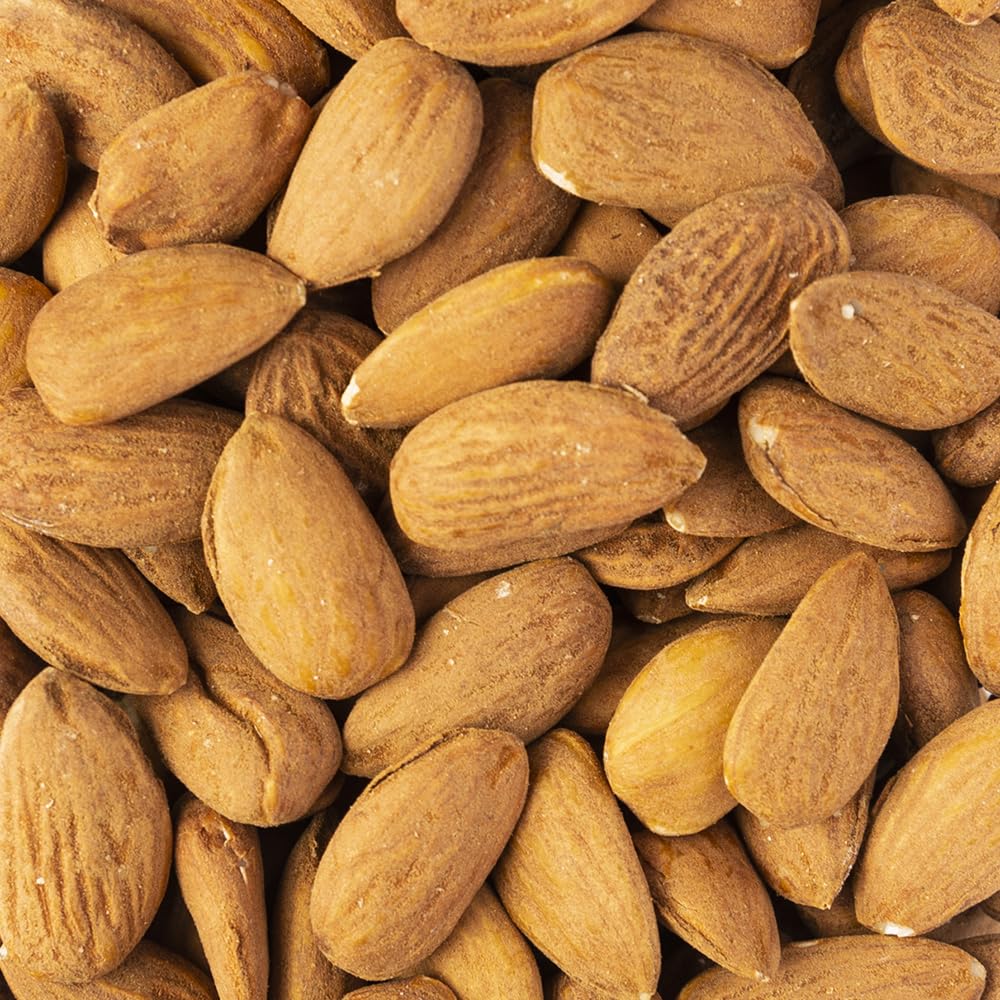 Mandorle al naturale tostate SENZA SALE frutta secca naturale (1 kg (chilo-grammo))