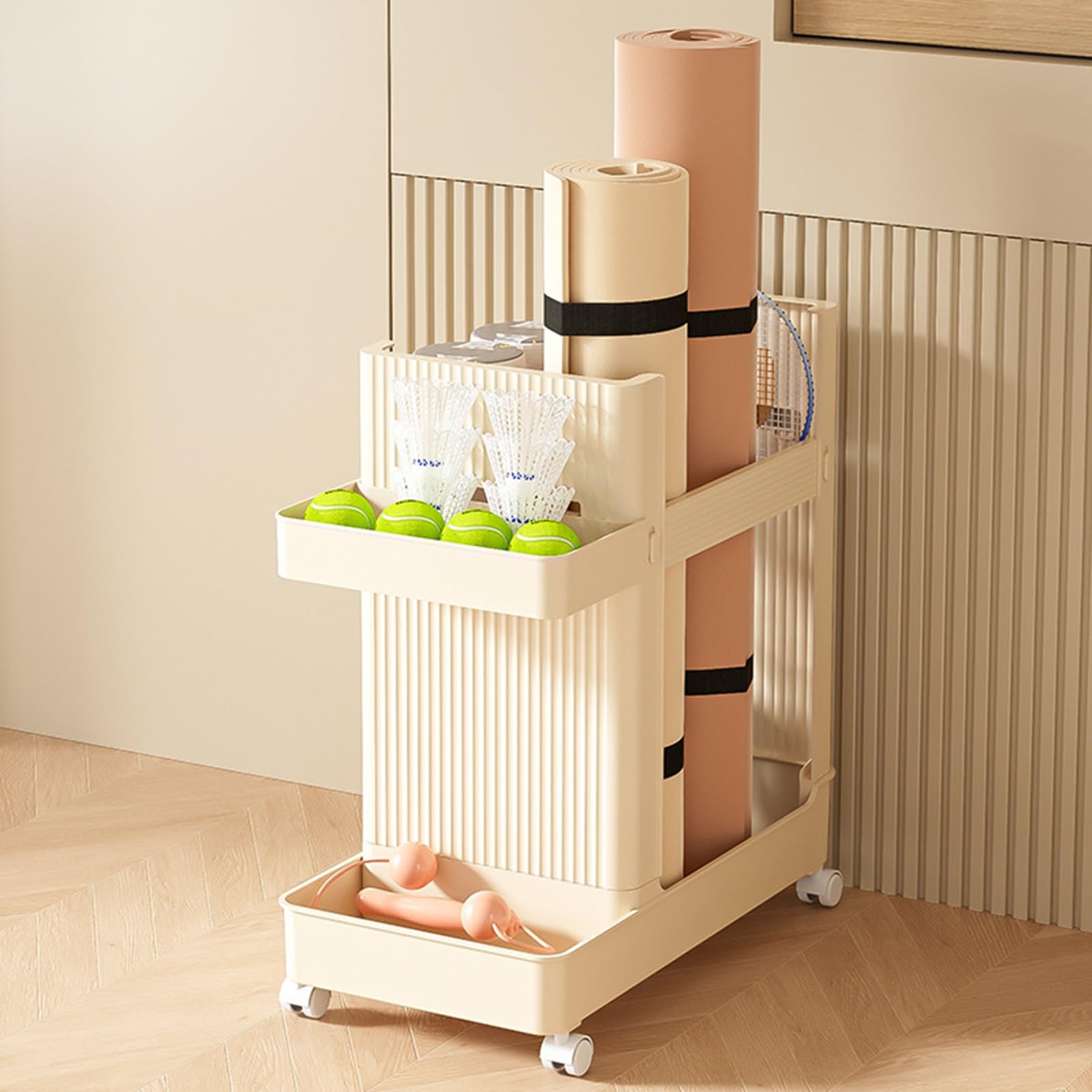 Weight Rack For Home Gym Dumbbells Yoga Mat Storage