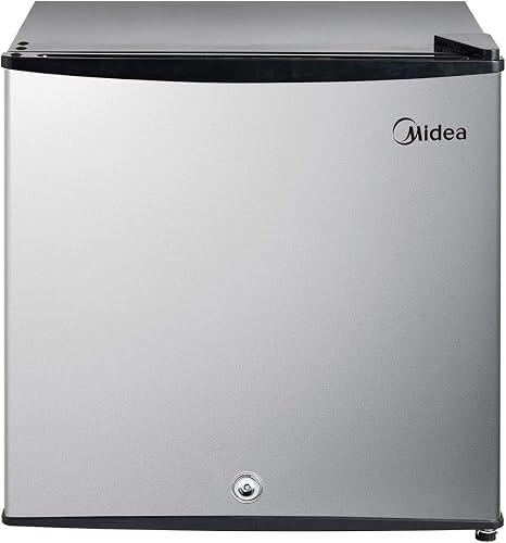 Midea MRU01M3ASL 1.1 cu ft Upright Freezer Stainless Steel
