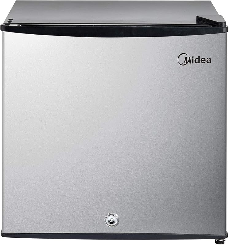 Midea MRU01M3ASL 1.1 cu ft Upright Freezer Stainless Steel — 1 of 8