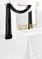 Vista 188 de Tela para envolver arco de boda, 4 paneles de 28 x 20 pies, cortinas de arco de boda rosa para ceremonia, cortinas de tela de gasa para cenador