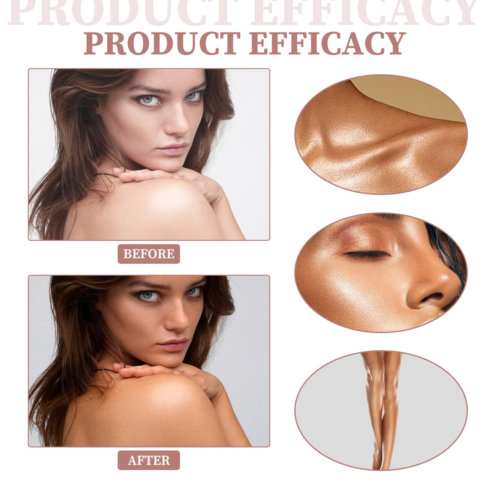 Liameph 2 PCS Sunless Tanning Drops,Drops to Naturally Boost Melanin,Natural Tanning Dro-ps,Nourishing Tan Dr-ops,Enhance Natural Skin Tone,Protect from Sun Damage - Image 2