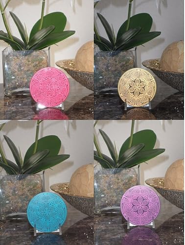 Miniatura 2 de Discos de 4 elementos: fuego, agua, tierra, libertad de aire, estabilidad, energía y flexibilidad, equilibra tu astrología, hogar de Feng Shui,