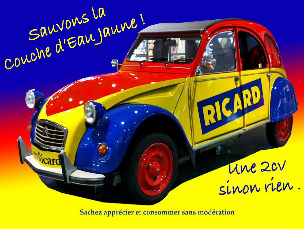 Plaque Métal Vintage Nostalgic-Art Citroën 2CV - Décoration Rétro 15x20 Cm Idée Cadeau Auto