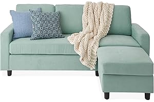 Best Choice Products Upholstered Sofa: Comfort for Compact Living