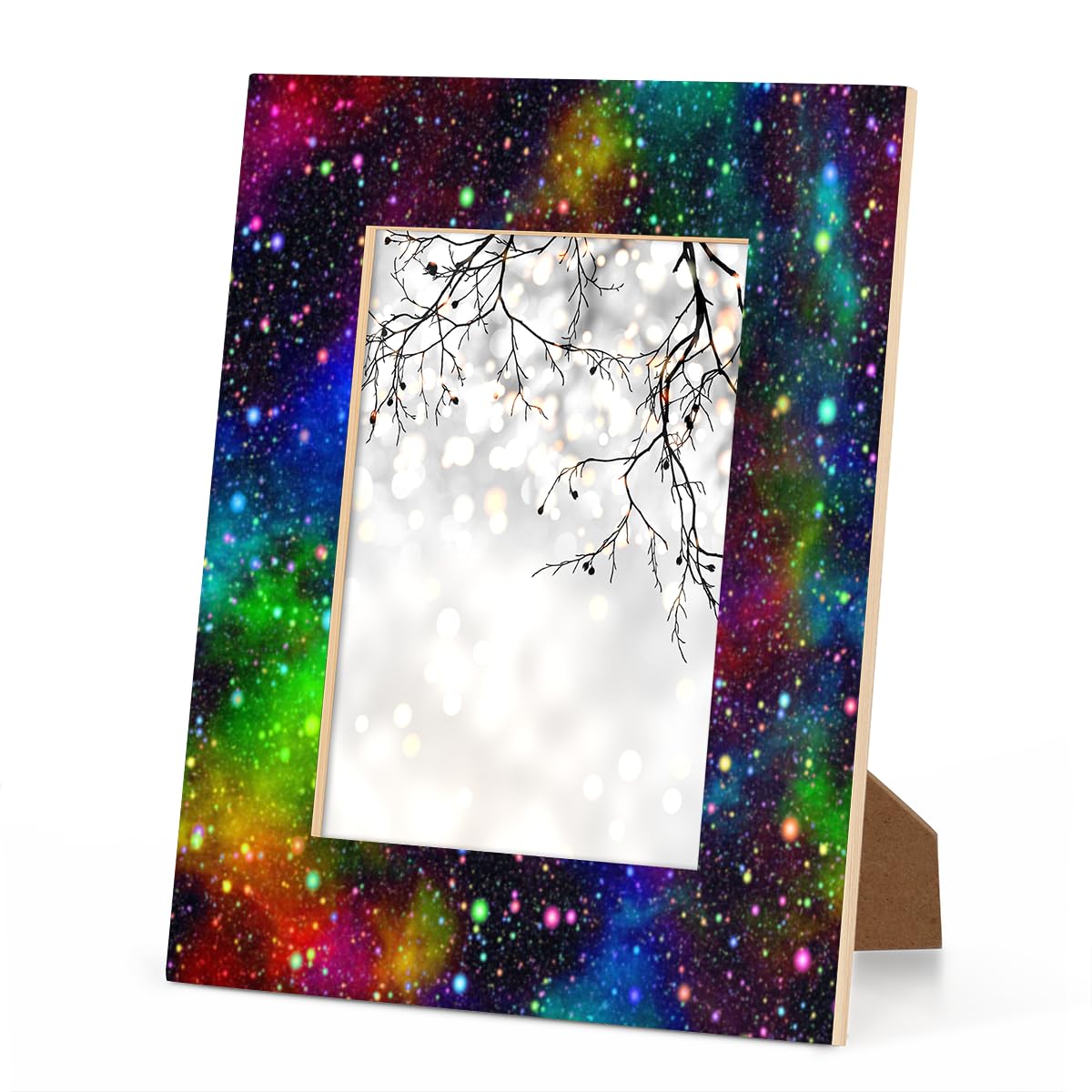 シンバ 　　　CELLTER GALAXY ＆ GALAXY FRAME Amazon.com - Colorful Galaxy 4x6 Picture Frame for Home Bedroom