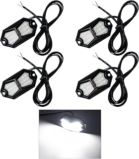 Led Rock Lights White 4 Pods