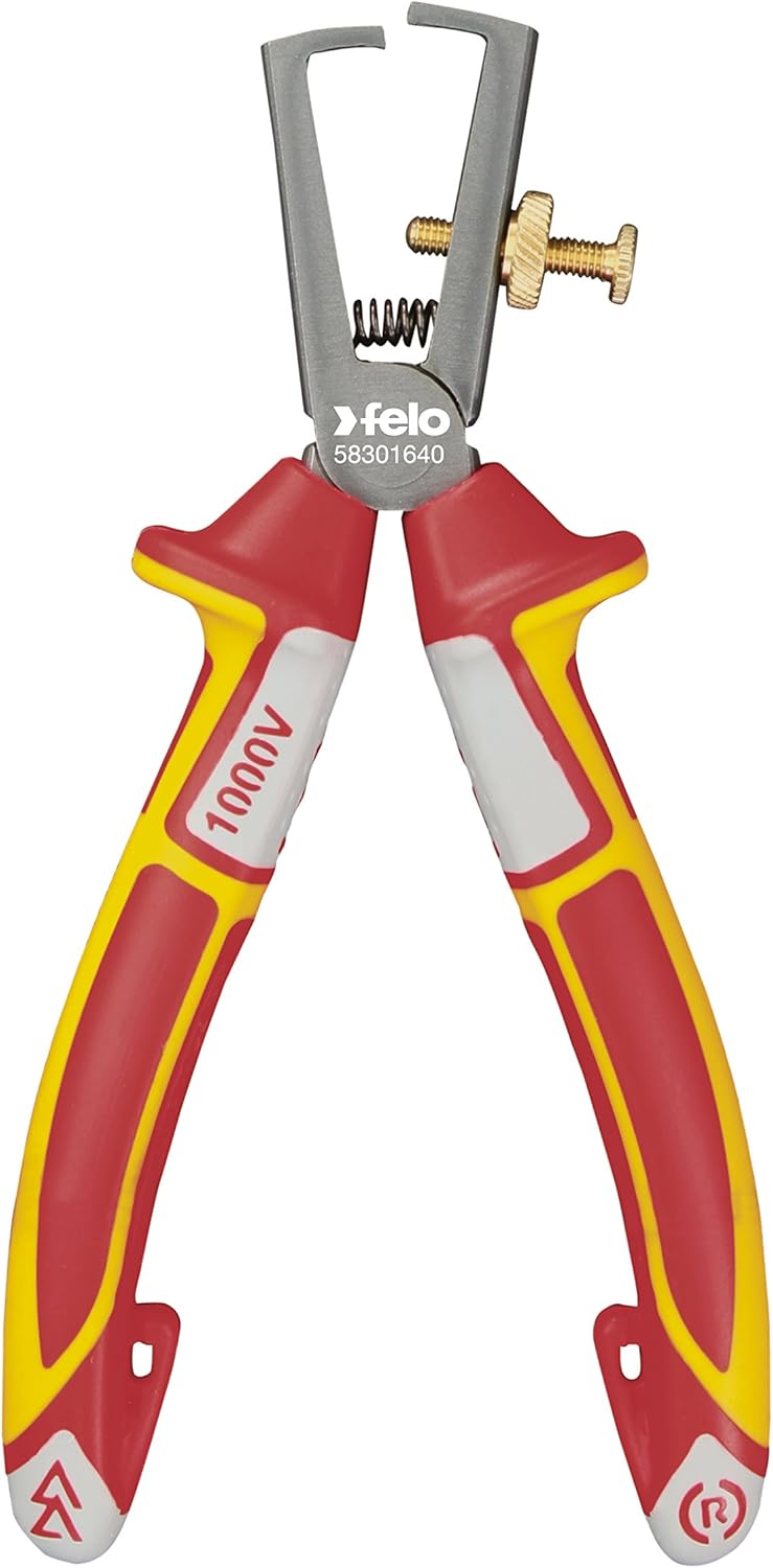 Felo 0715763803 6-1/4" Insulation Stripping Pliers, (1per Pack)