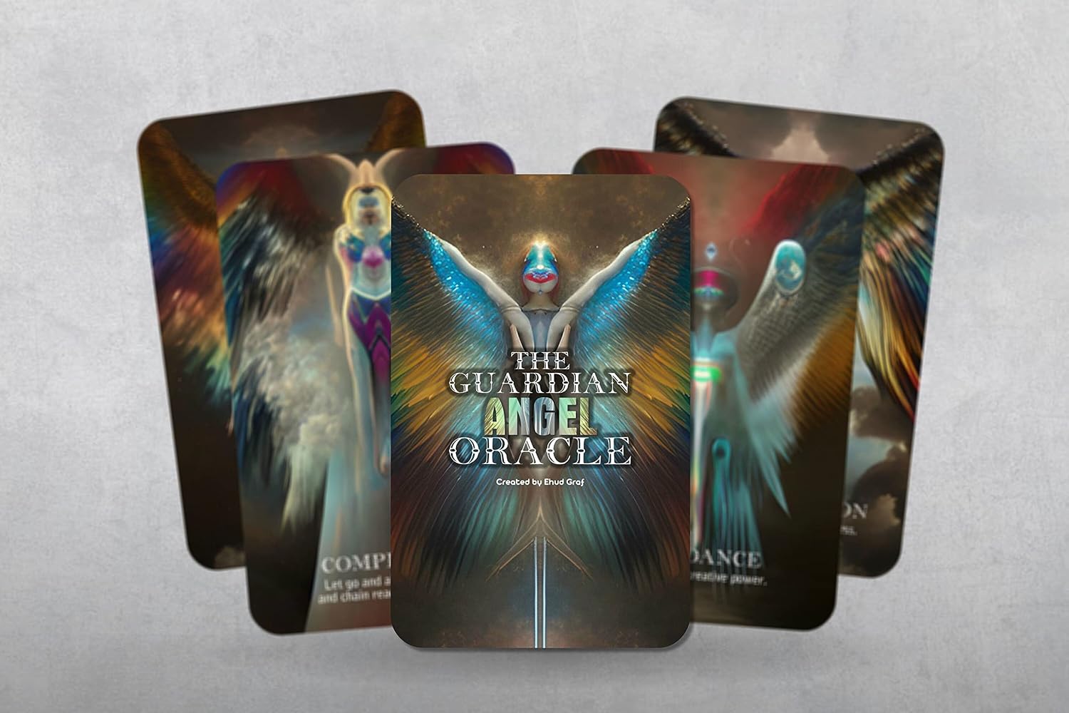 Ibiza Tarot The Guardian Angel Oracle - Angel Cards | Fortune Telling Oracle Cards Deck for Beginners | Authentic Experience - Set of 24 Cards