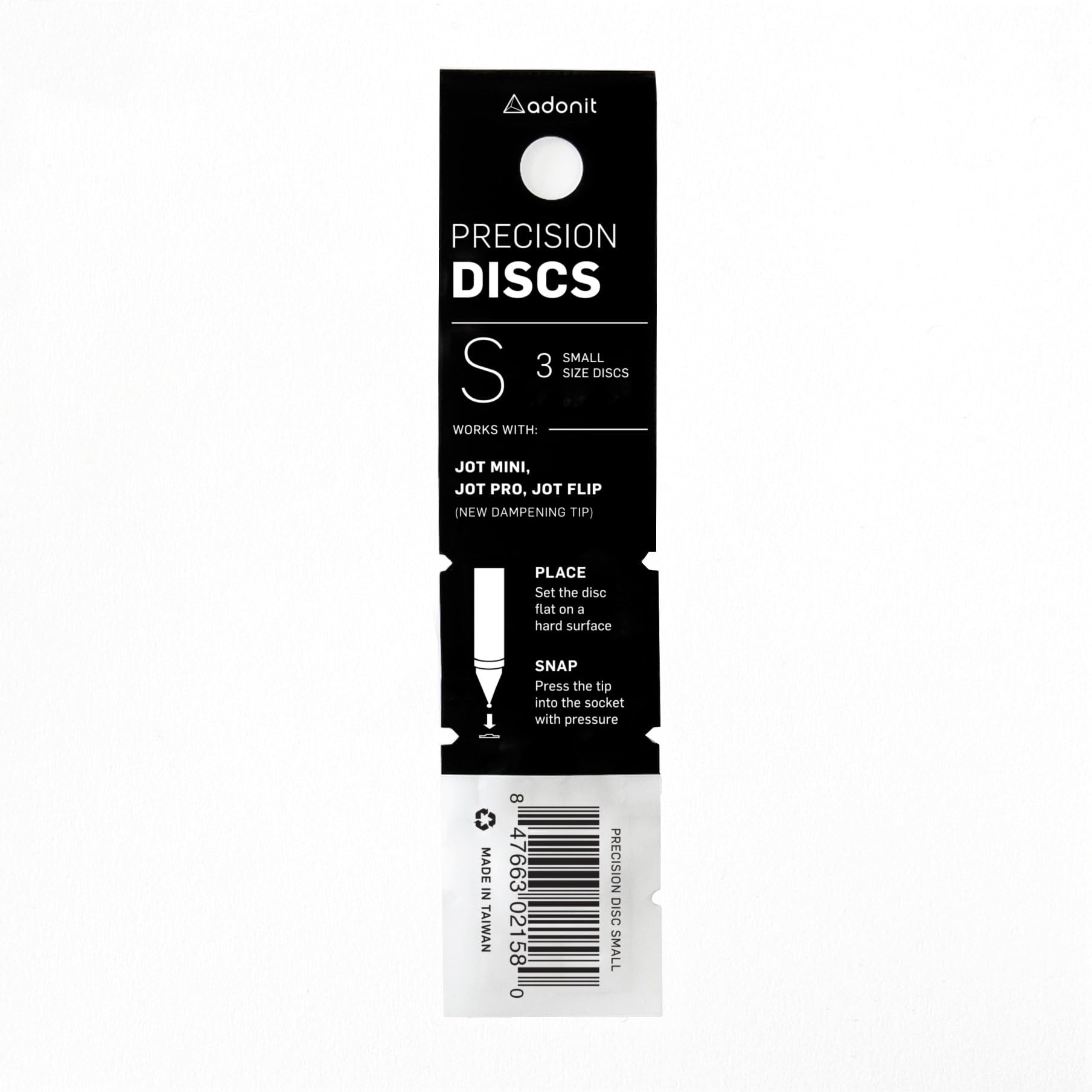 Adonit S Replacement Discs for Jot Mini, Jot Pro, and Jot Flip- 3 Disc Pack