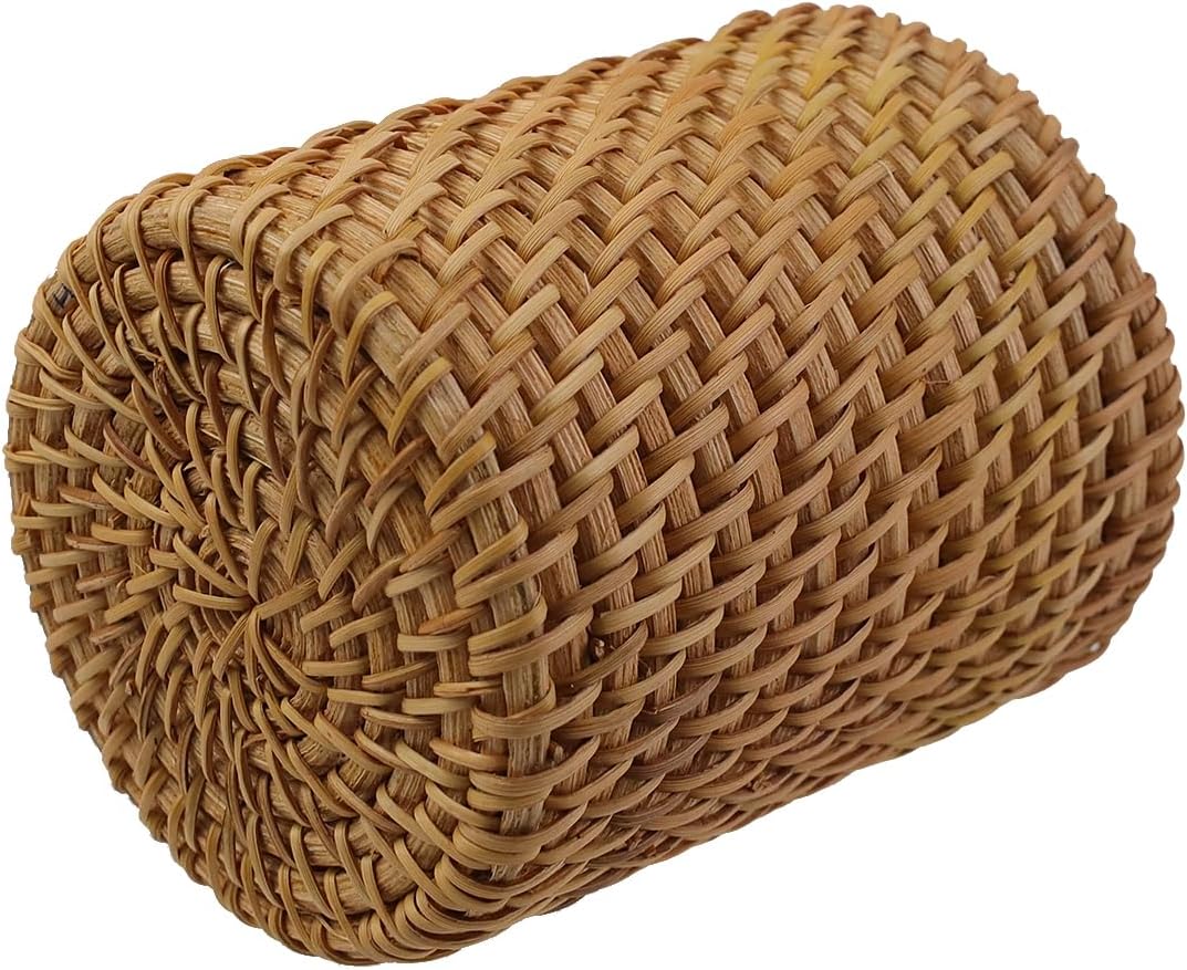 MY MIRONEY 2PCS Rattan Pen Holder, 3.23" x 3.66" (Type 3) image 4
