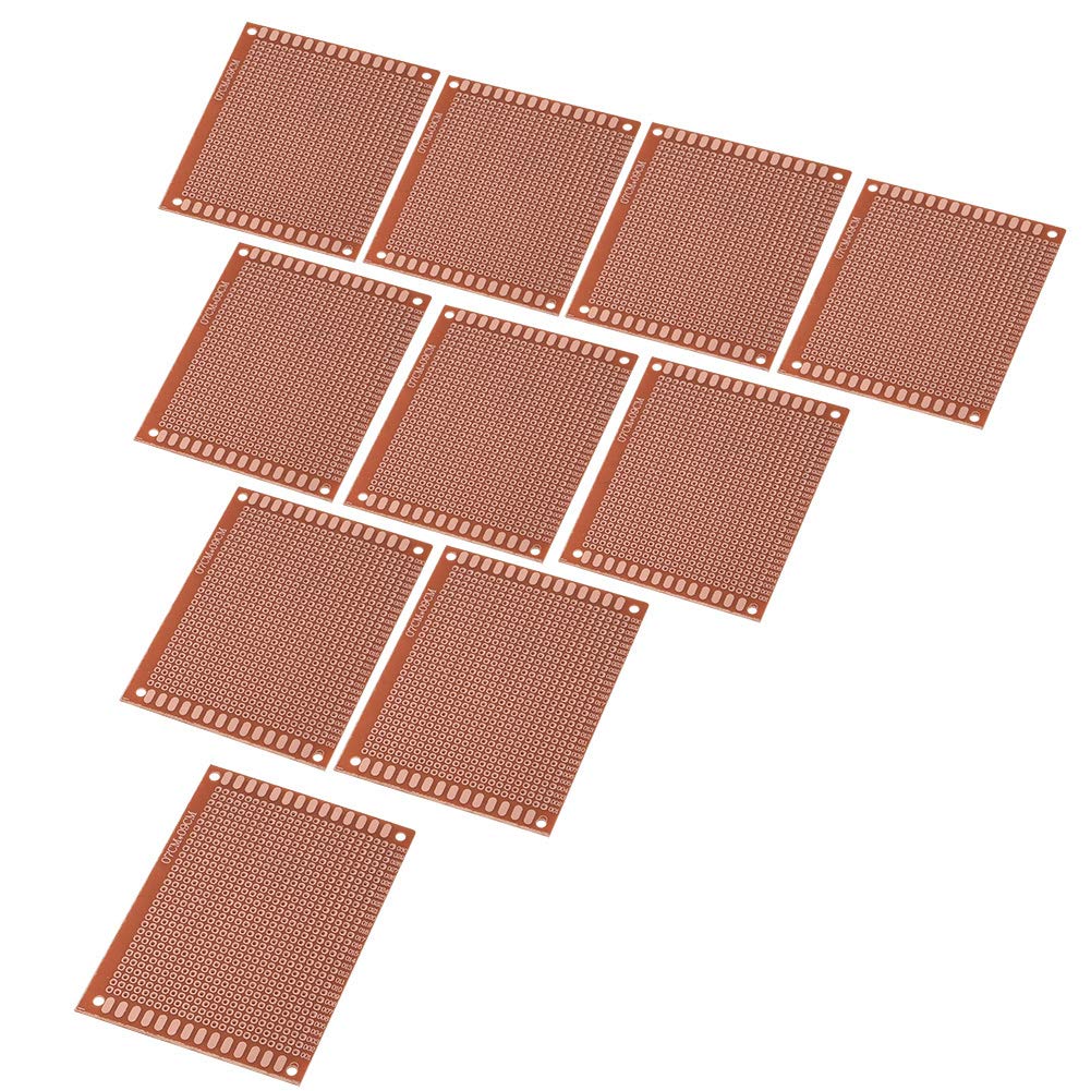 Single Side Universal Circuit Board, Single Sided PCB Board, 10 pcs/set PCB 9 x 7 cm PCB Universal Circuit Board Single Sided PCB Prototype Board