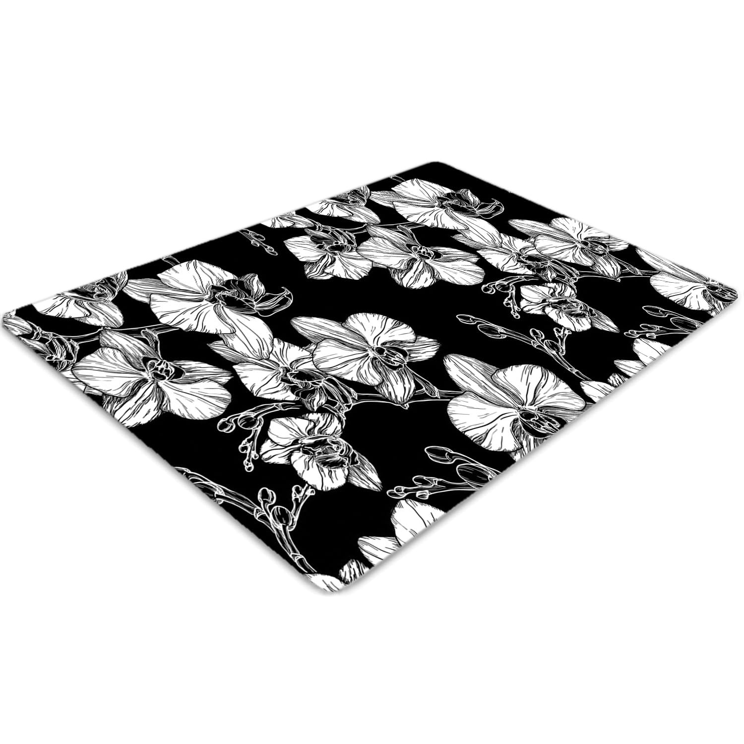 Tapis protège-sol contre rayures de roulettes de chaise de bureau en PVC
