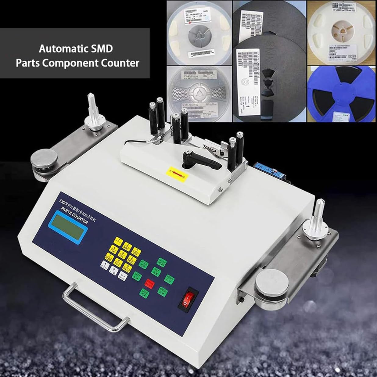 Macchina automatica del contatore della componente di SMD con l'esposizione LCD, alta sensibilità per le parti accurate che contano nell'Assemblea di elettronica
