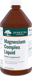 Genestra Brands Magnesium Complex Liquid | Combination of Three Organic Magnesium Sources | 15.2 fl oz