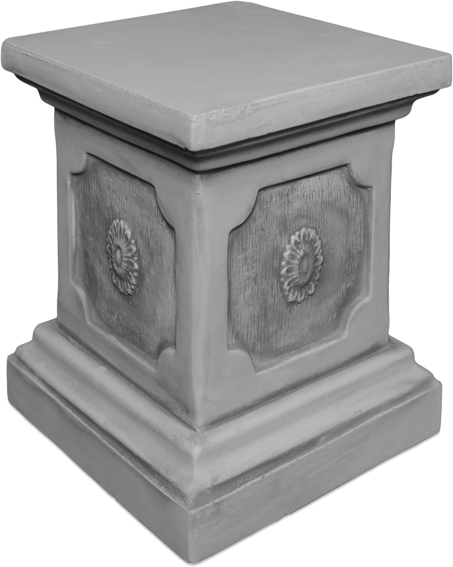 gartendekoparadies.de Kleiner quadratischer Sockel Podest, Steinsockel