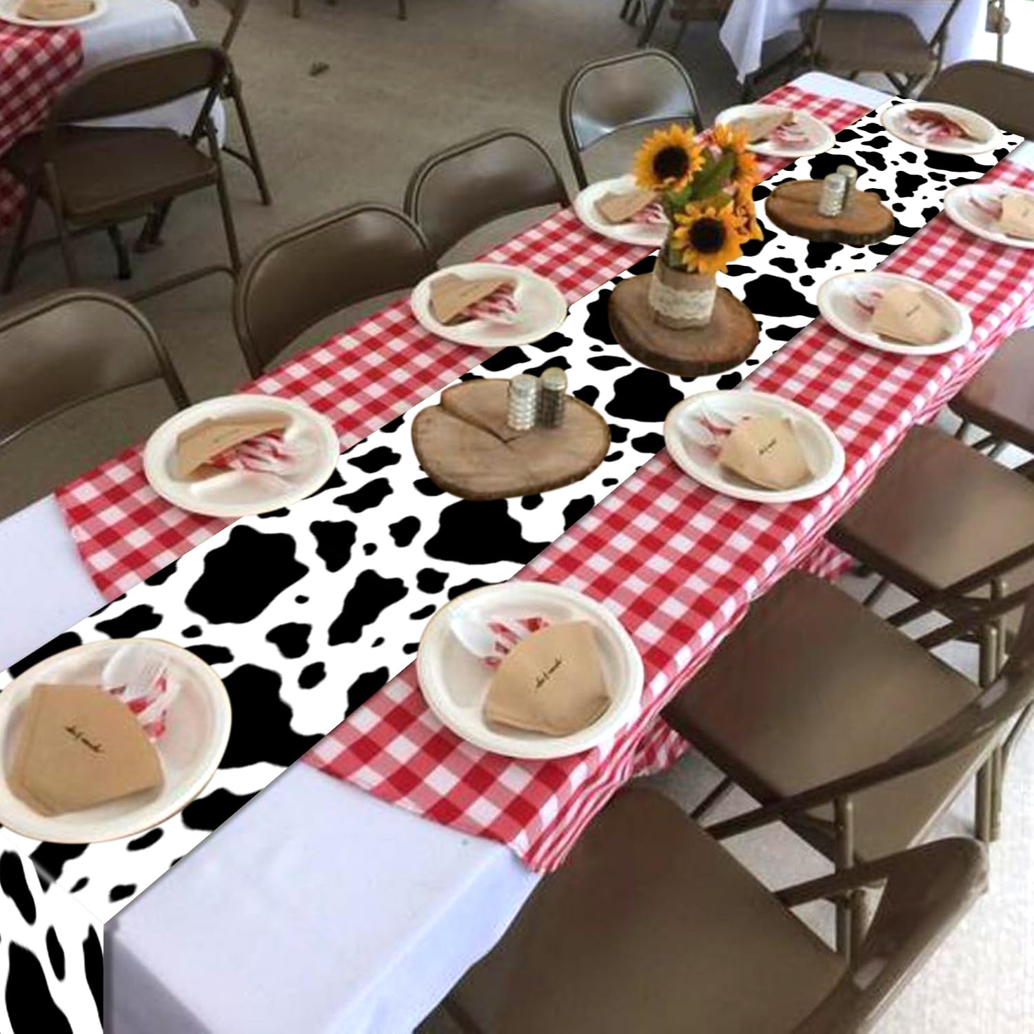 4 Supports De Couverts En Forme De Vache - Déco De Table Amusante Pour Dîner Et Fêtes - Céramique