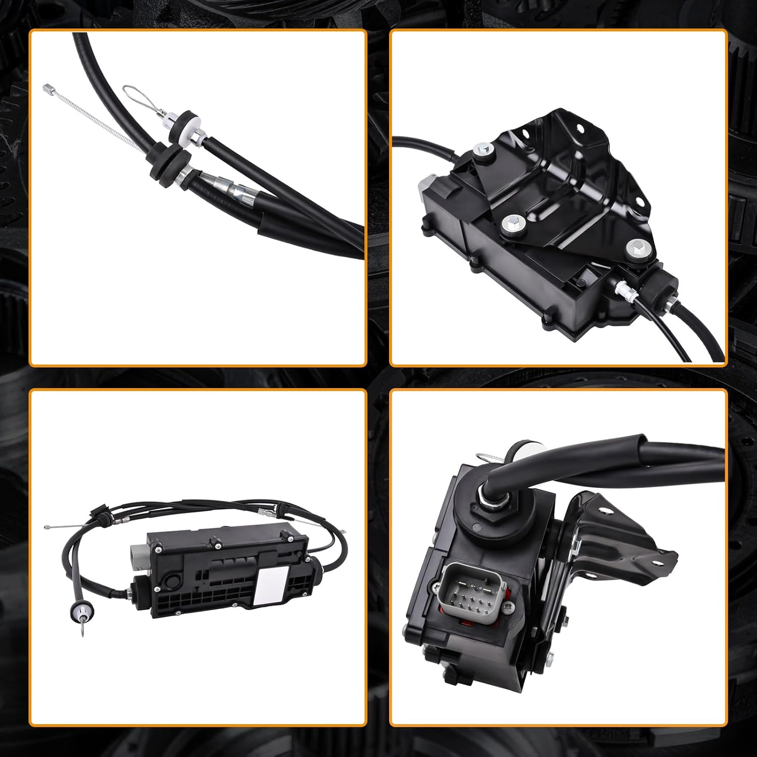 34436850289 Parking Brake Actuator with Control Unit Compatible with BMW X5 E70 2007-2013 X6 E71 E72 2008-2014 Replace 34436788556 34436788968 34436796072