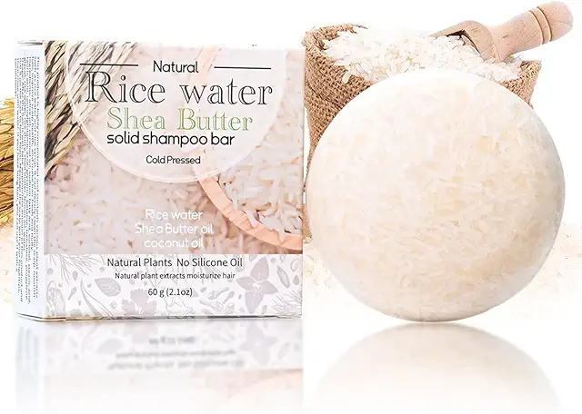 Shampoo Solido Acqua di Riso Bar Naturale - Acqua e Sapone Bari