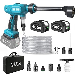 SEESII Cordless Pressure Washer 1250PSI, Portable Power Washer - Amazon product rated Grade A