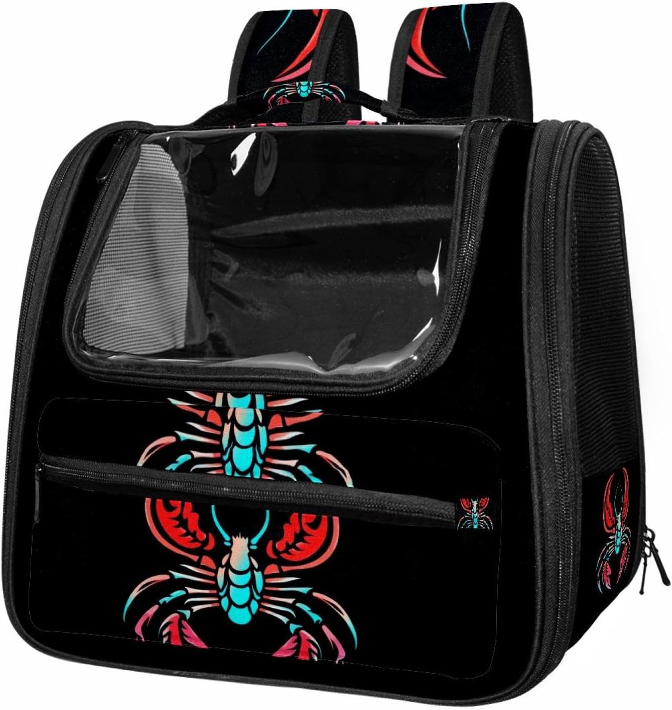 Lobster Traveler Backpack Pet Carriers for Cats and Dogs