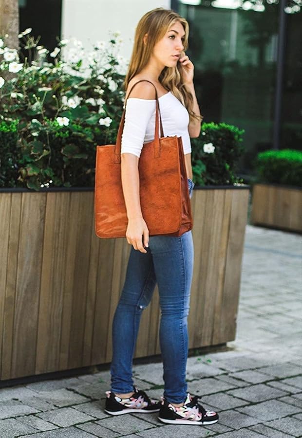 Amazon.com: Leather Vintage Gypsy bag Vintage tote bag shoulder